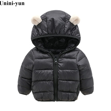 Bear-y cute Hooded Bubble Coat